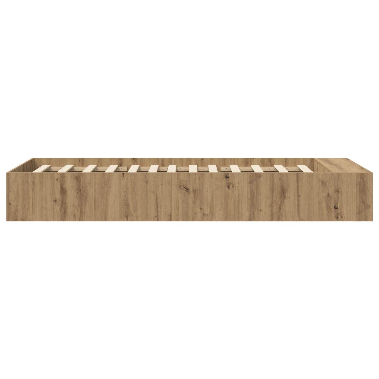 Sengestel med opbevaring Artisan-eg 80 x 200 cm Konstrueret træ