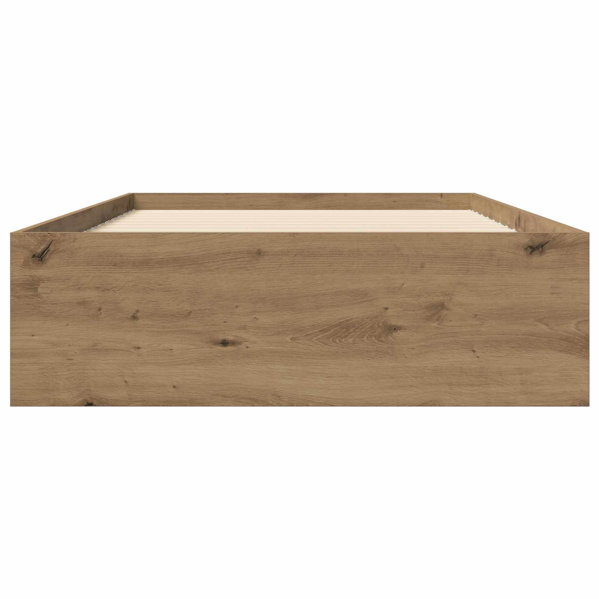 Sengestel med opbevaring Artisan-eg 80 x 200 cm Konstrueret træ