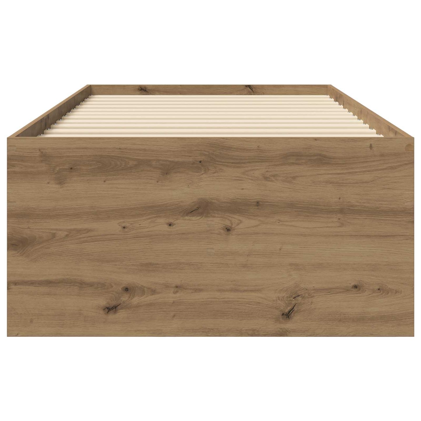 Sengestel med opbevaring Artisan-eg 80 x 200 cm Konstrueret træ
