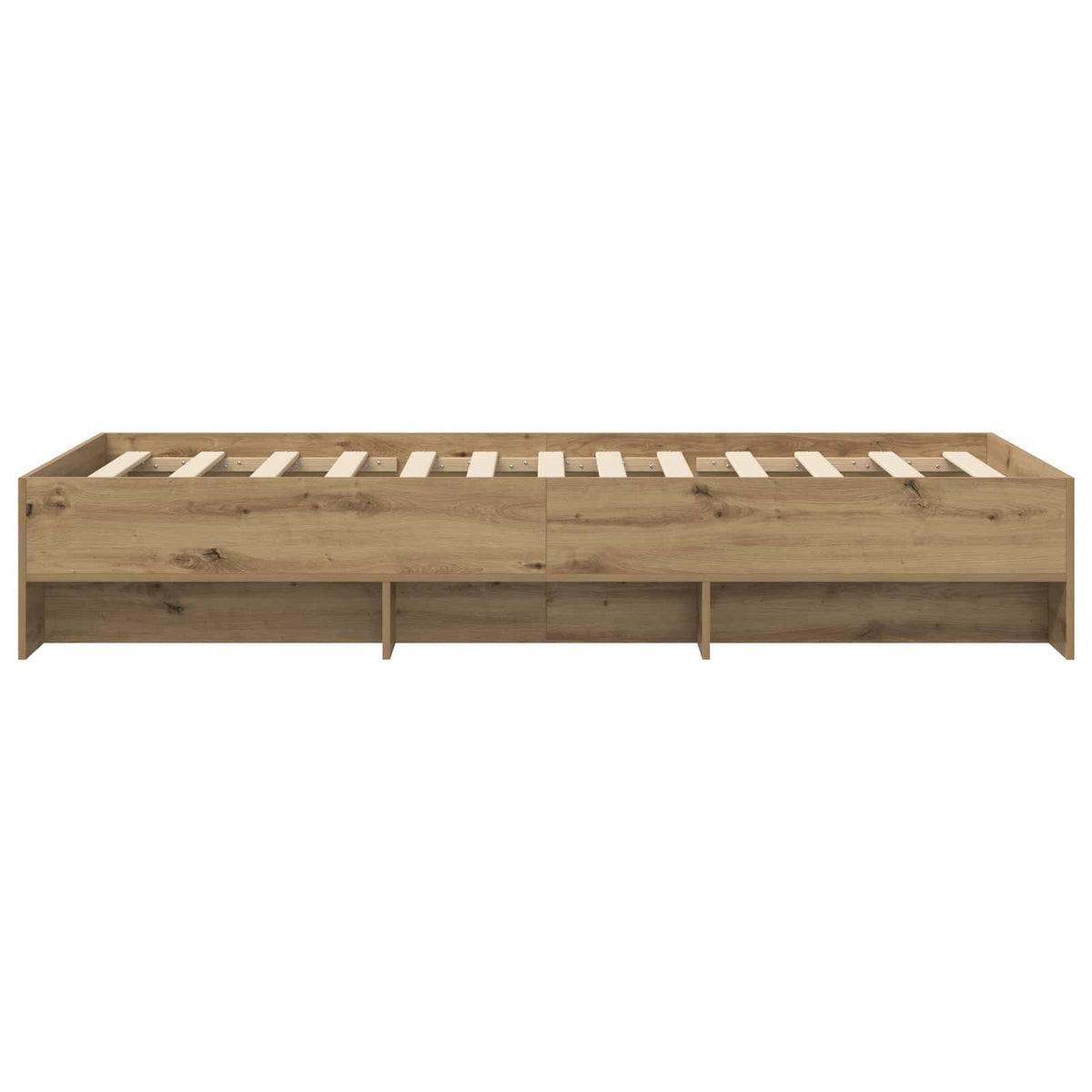 Sengestel med hylde Artisan-eg 80 x 200 cm Konstrueret træ