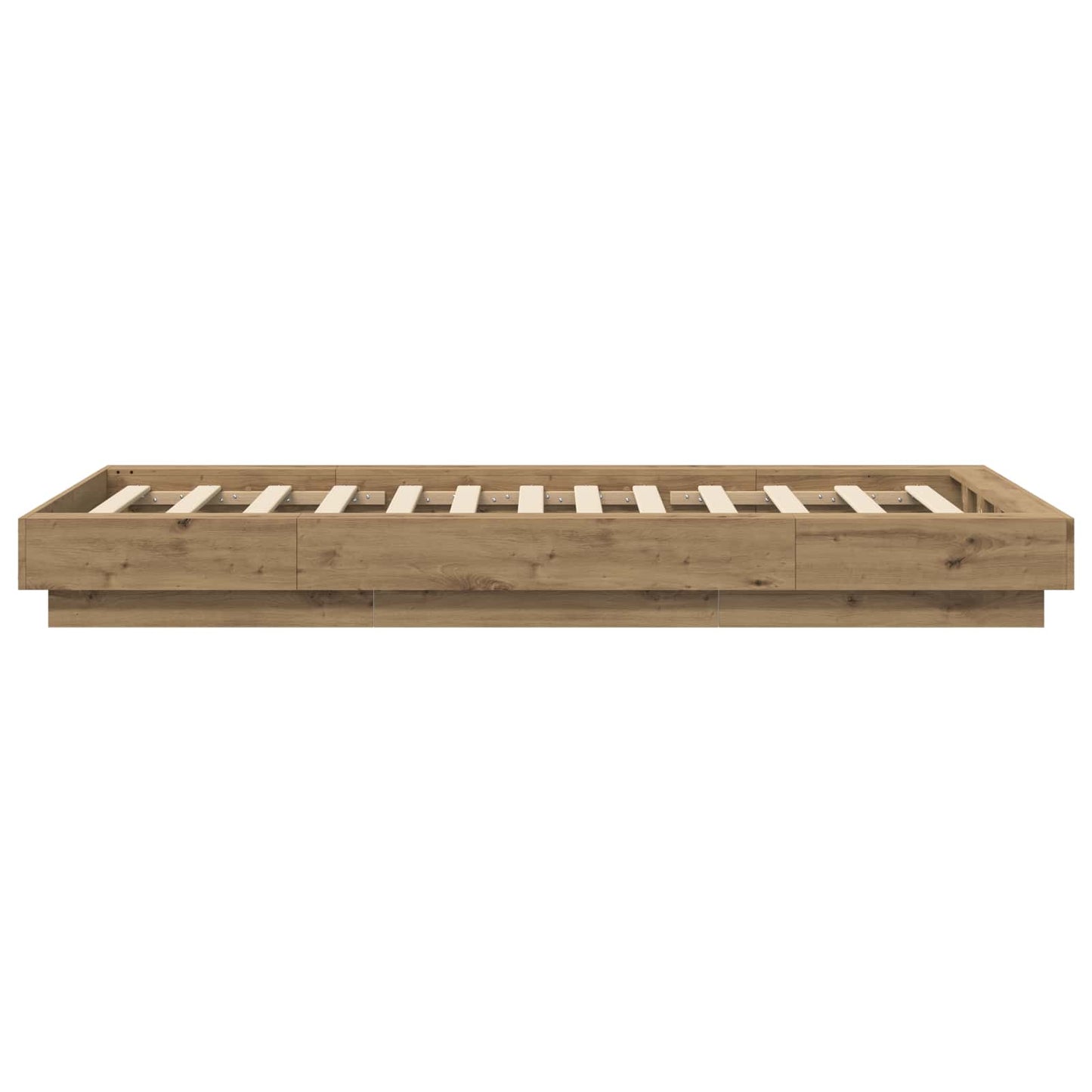 Gulvsengramme Artisan-eg 80 x 210 cm Konstrueret træ