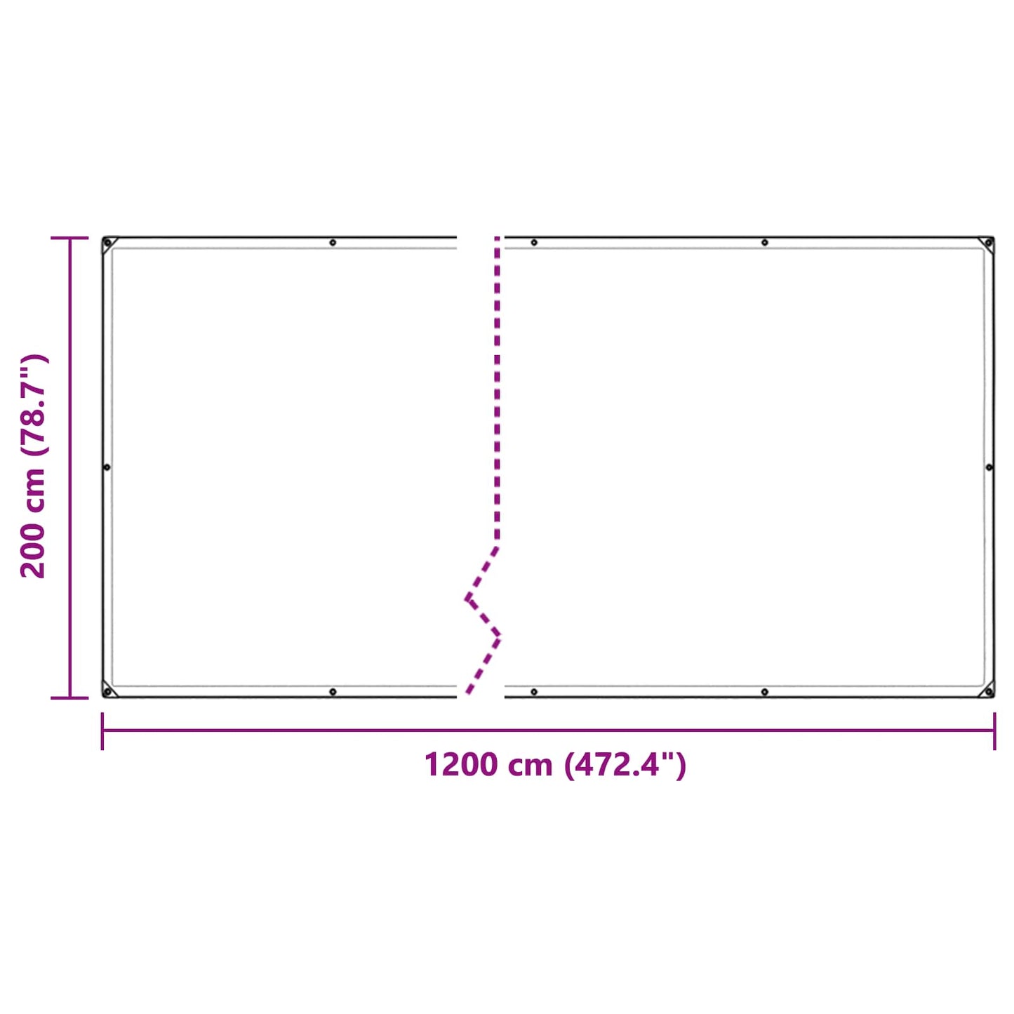 Planteovertræk Transparent 2 x 12 m PVC