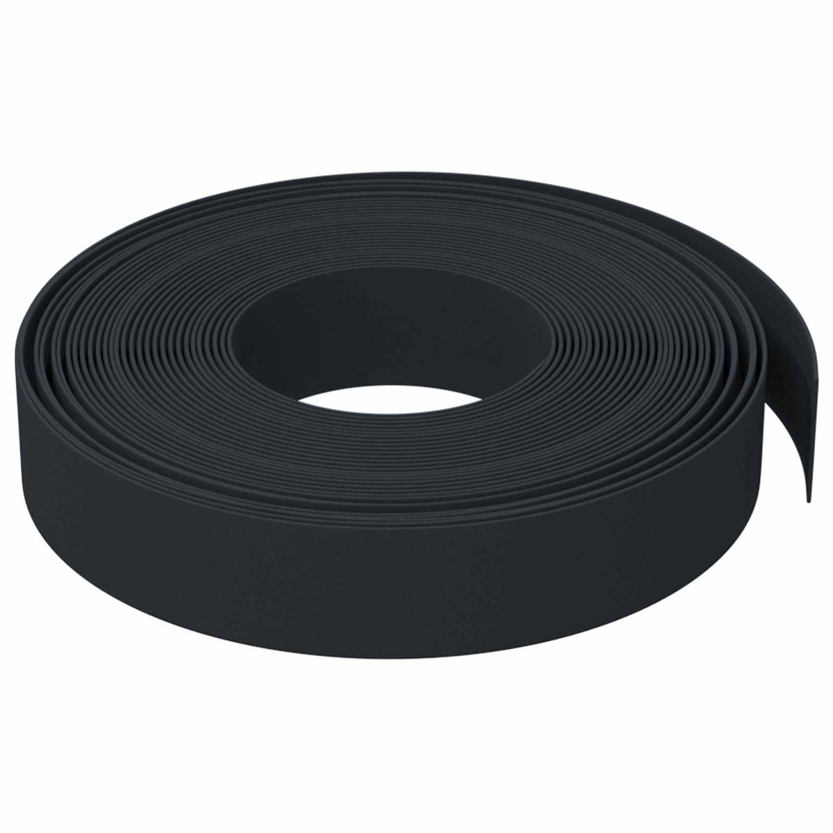 Havekant 25 m 10 cm PE Sort