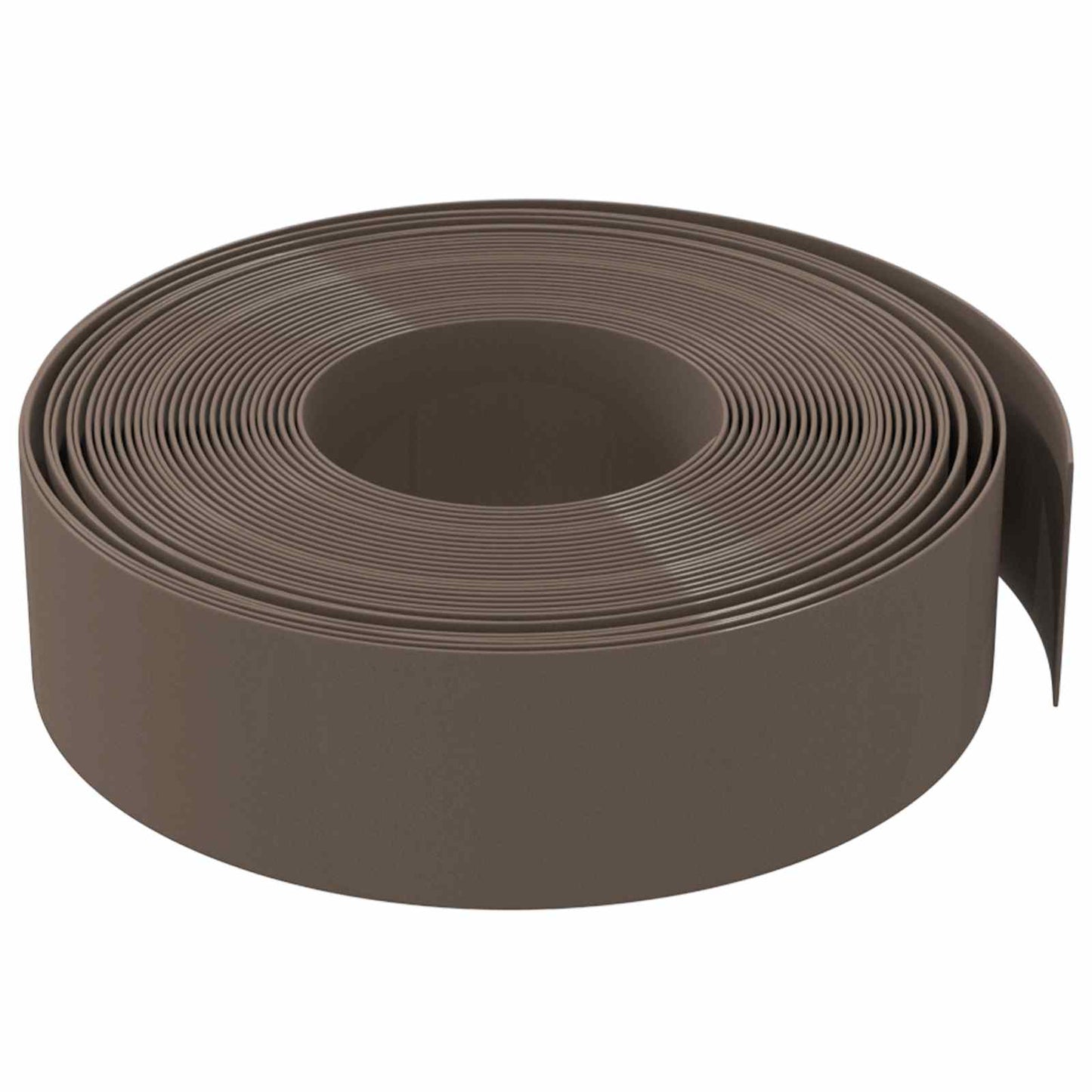Havekant 25 m 15 cm PE Brun