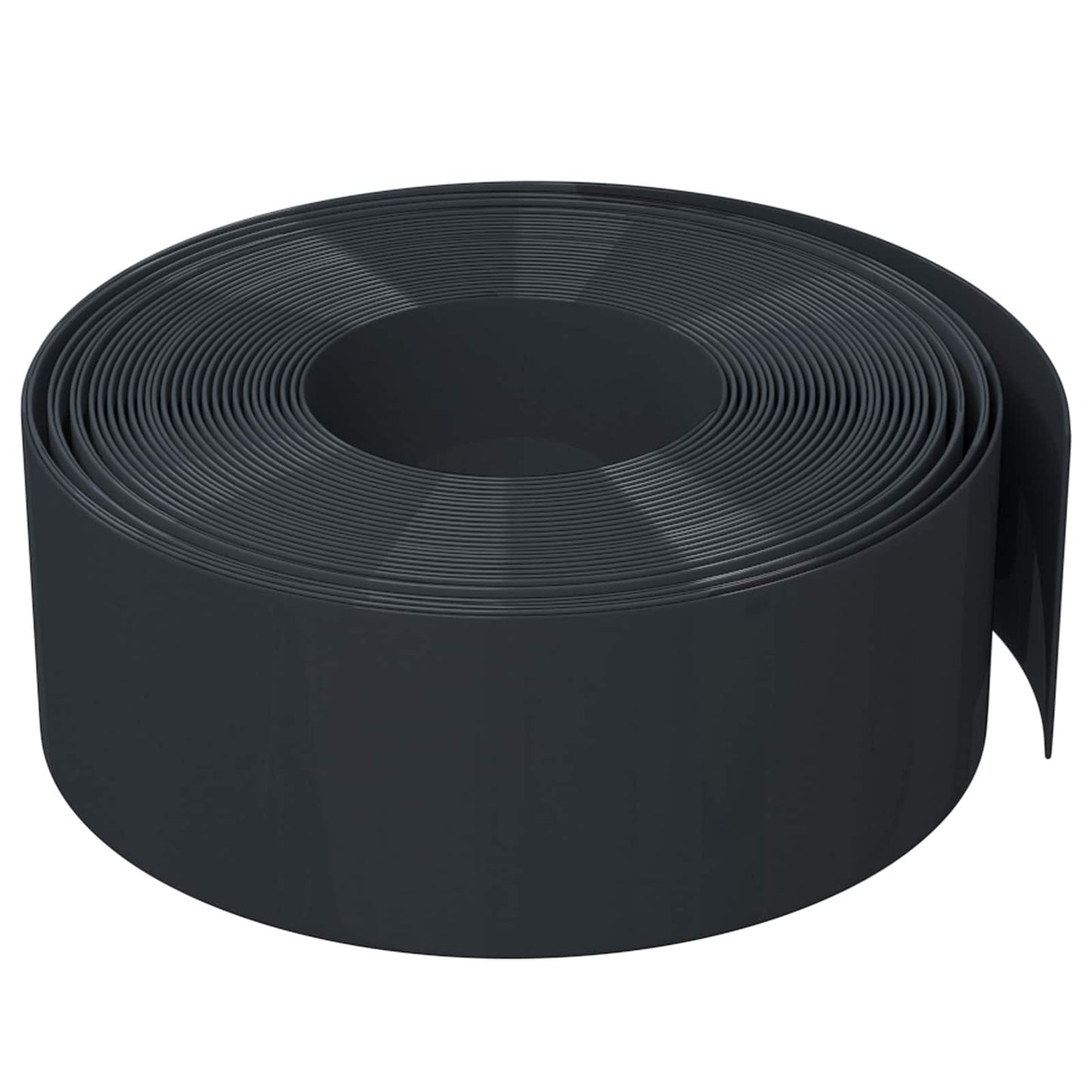 Havekant 25 m 20 cm PE Sort