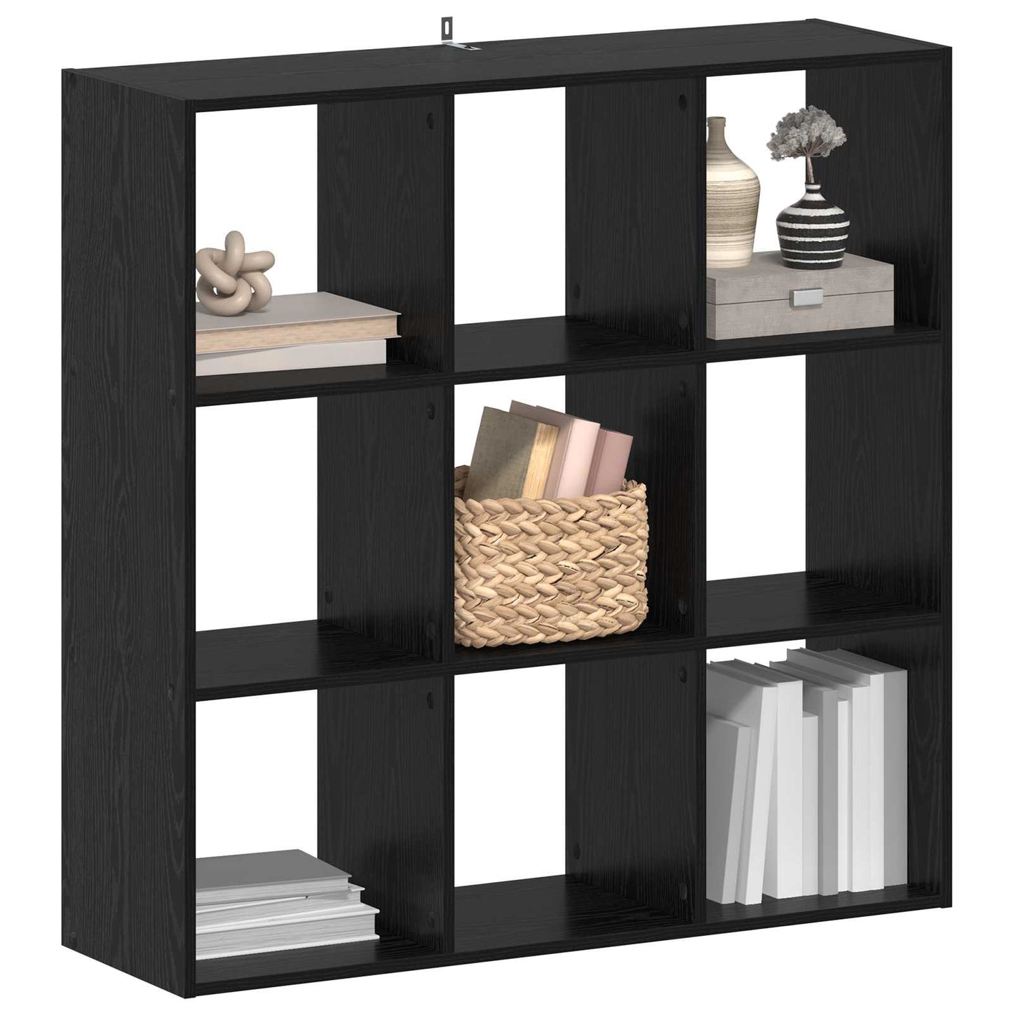 Bogreol Sort eg 102 x 32 x 102 cm