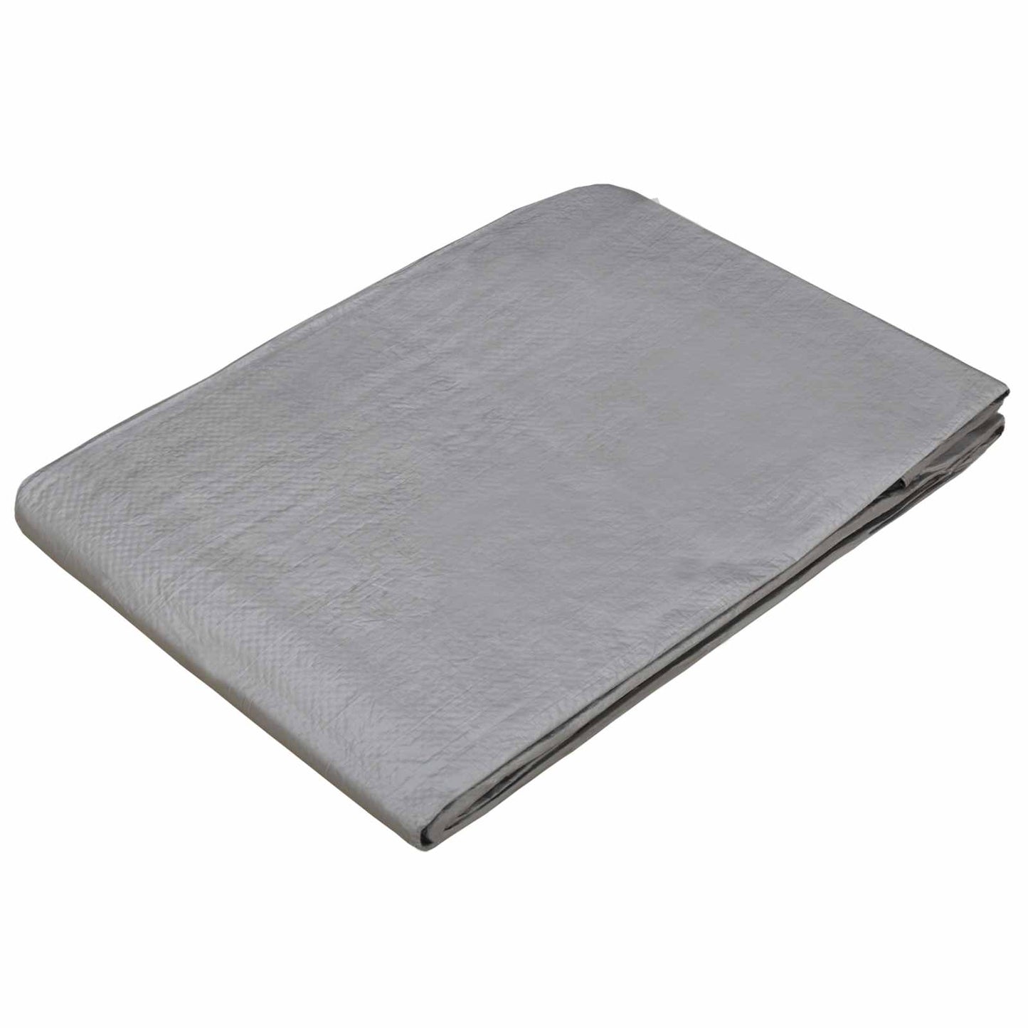 Presenning med øjer Lysegrå 3 x 3 m 90 gsm PE