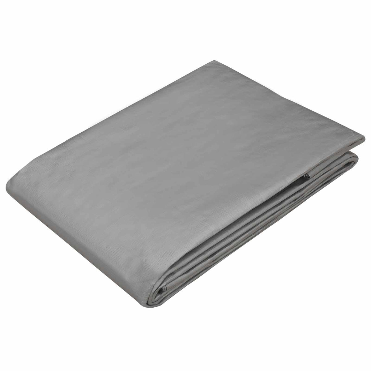 Presenning med øjer Lysegrå 3 x 3 m 180 gsm PE