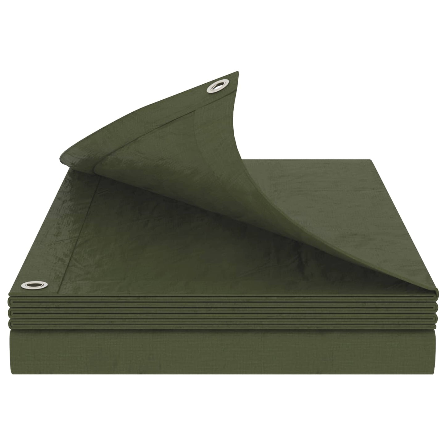 Presenning med øjer Grøn 4 x 6 m 90 gsm PE
