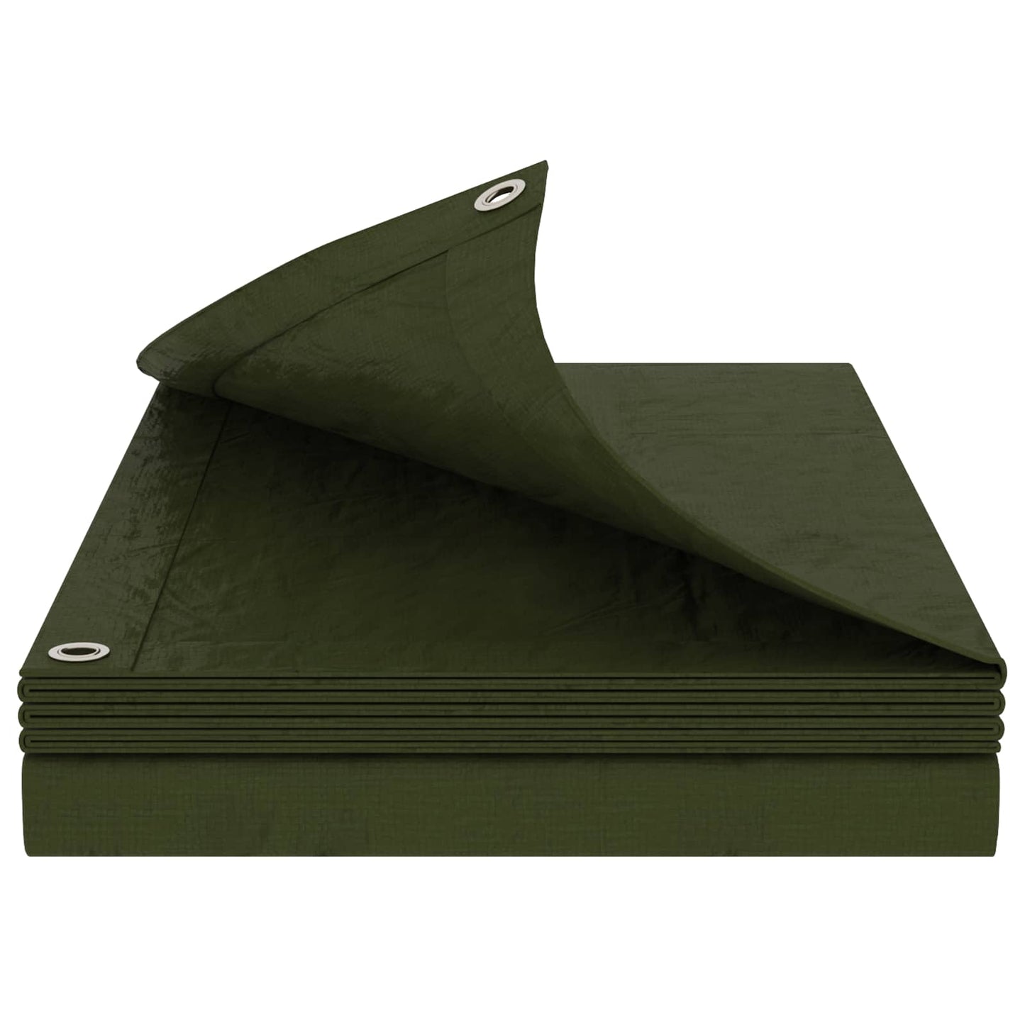 Presenning med øjer Grøn 2 x 3 m 260 gsm PE
