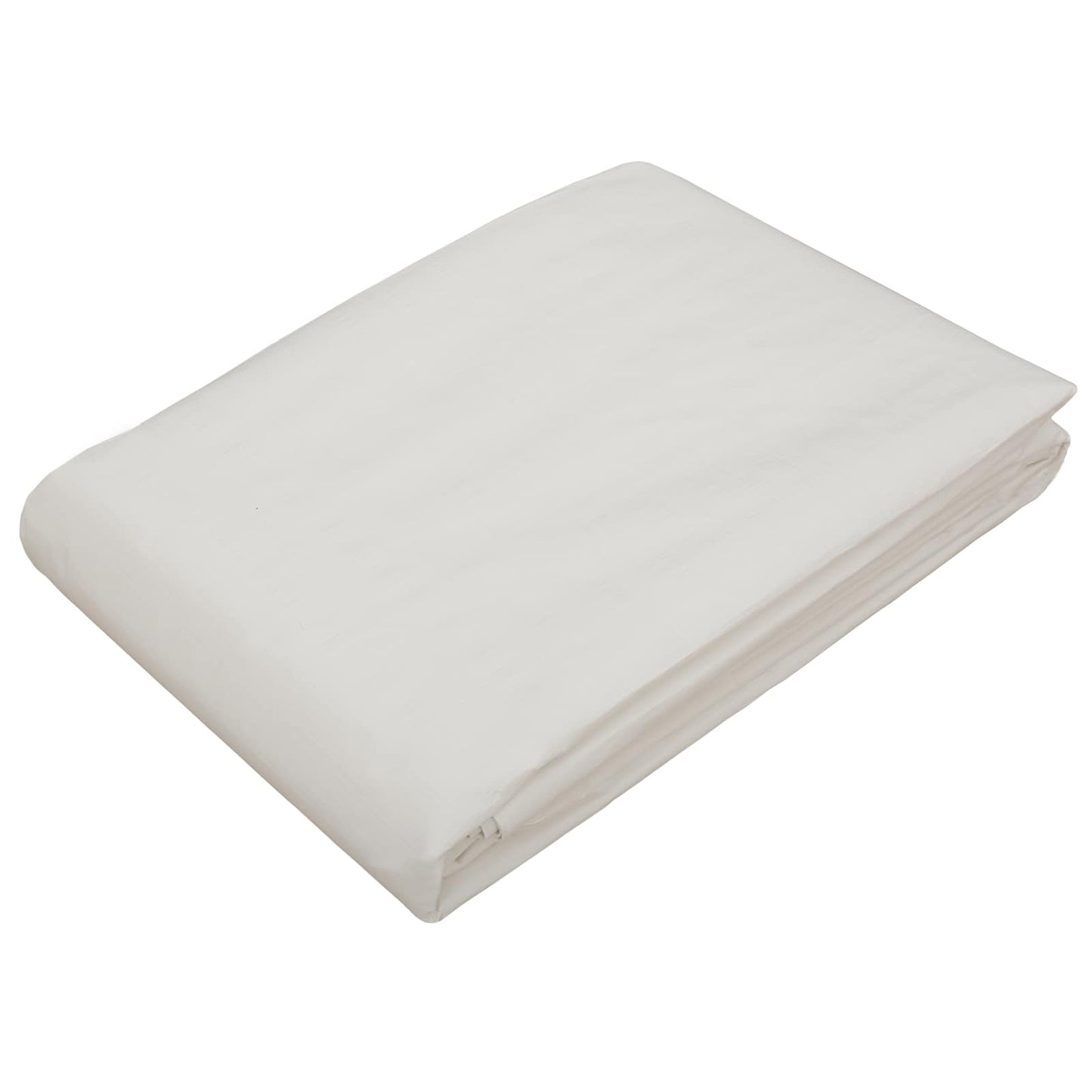Presenning med øjer Hvid 6 x 12 m 260 gsm PE