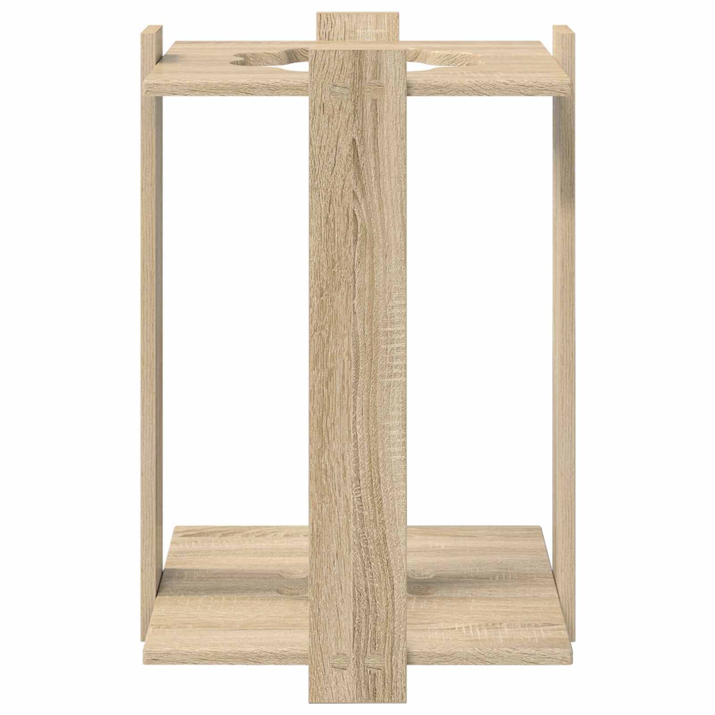 Holder til fiskestænger Konstrueret træ 42 x 43 x 60 cm