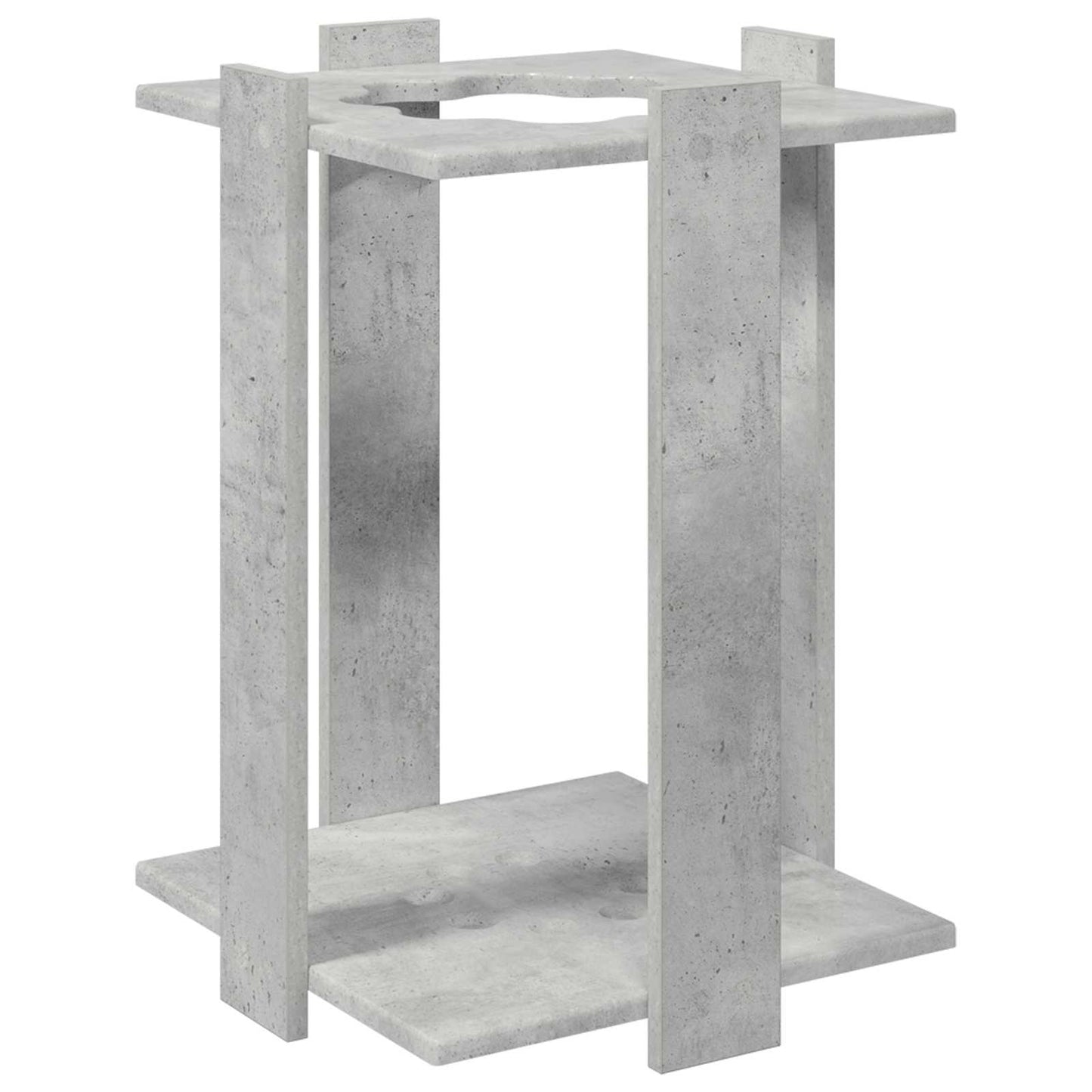 Holder til fiskestænger Konstrueret træ 42 x 43 x 60 cm