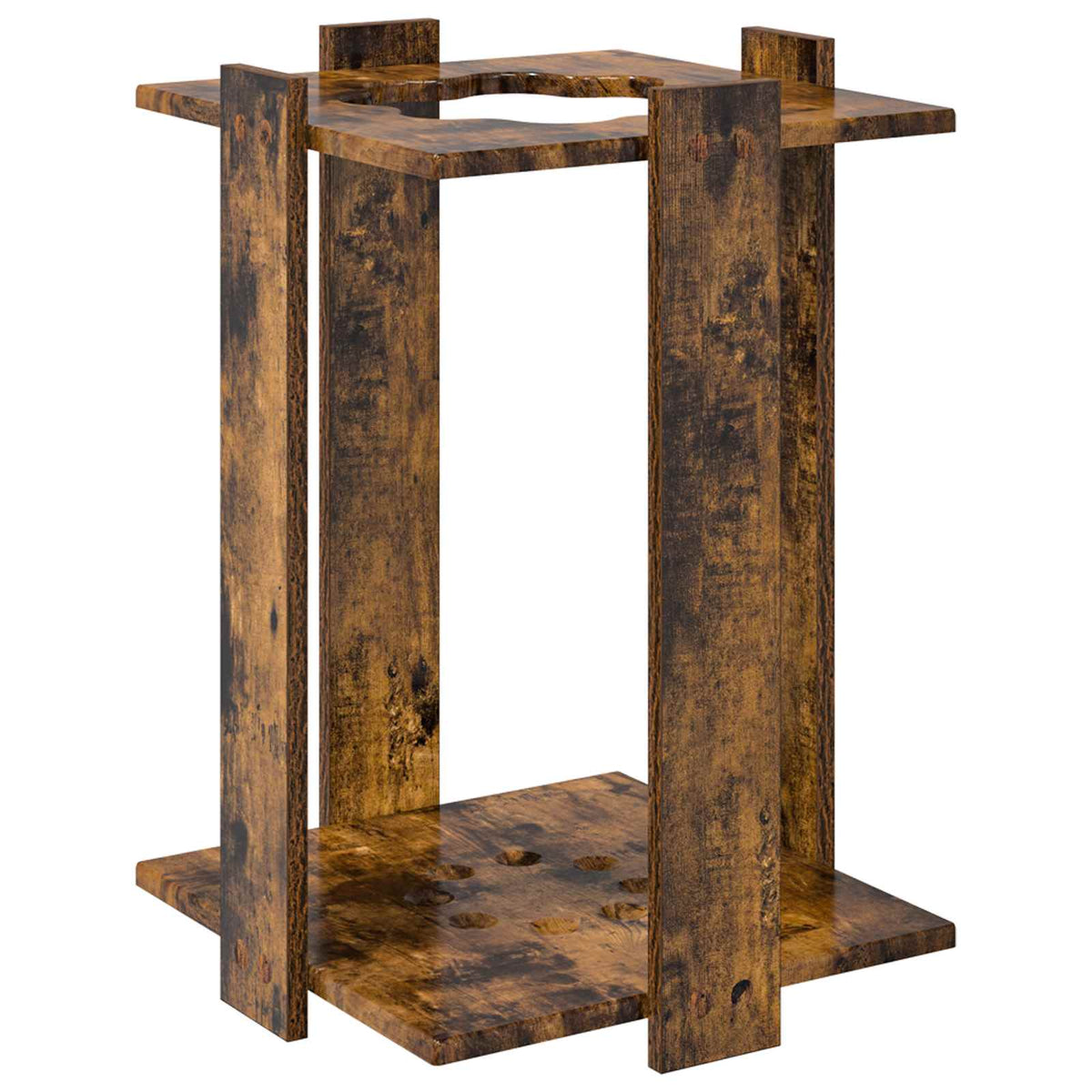 Holder til fiskestænger Konstrueret træ 42 x 43 x 60 cm