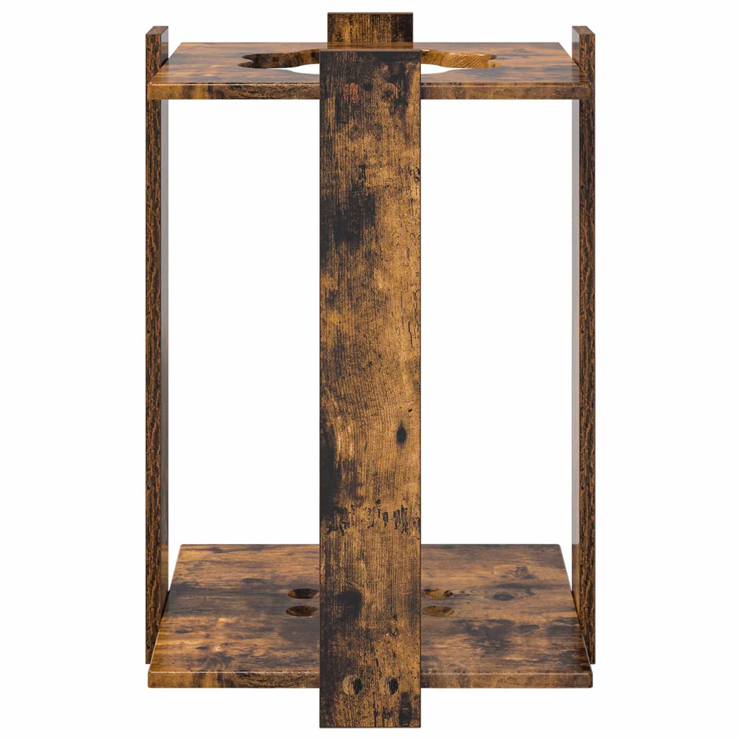 Holder til fiskestænger Konstrueret træ 42 x 43 x 60 cm