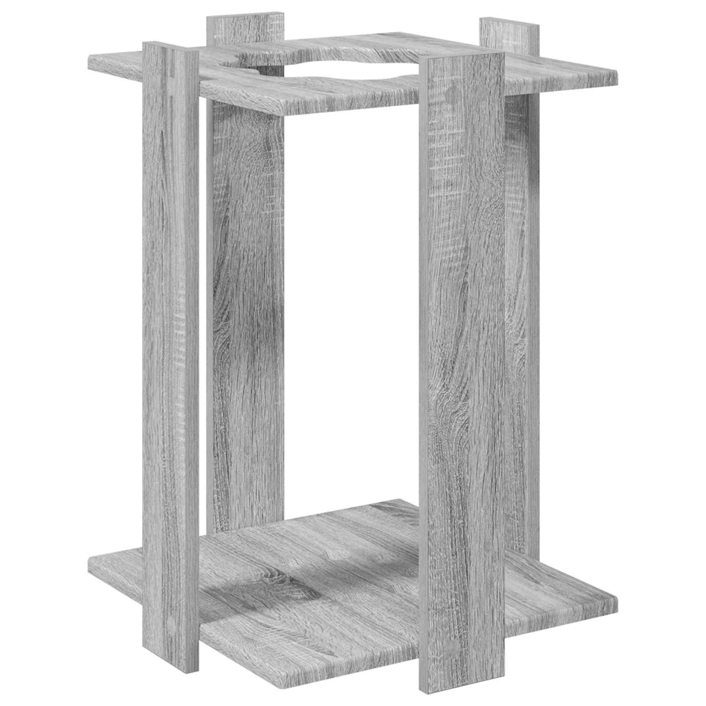 Holder til fiskestænger Konstrueret træ 42 x 43 x 60 cm