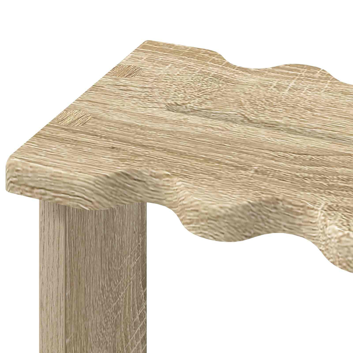 Holder til fiskestang Konstrueret træ 60 x 35 x 60 cm Sonoma-eg