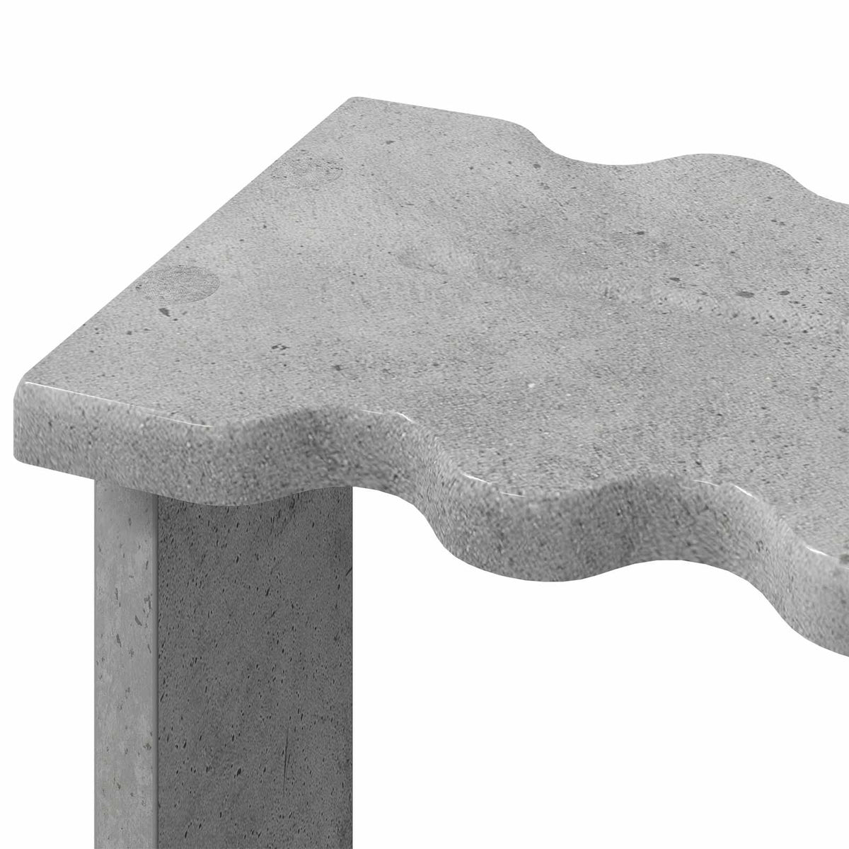 Holder til fiskestang Konstrueret træ 60 x 35 x 60 cm Betongrå