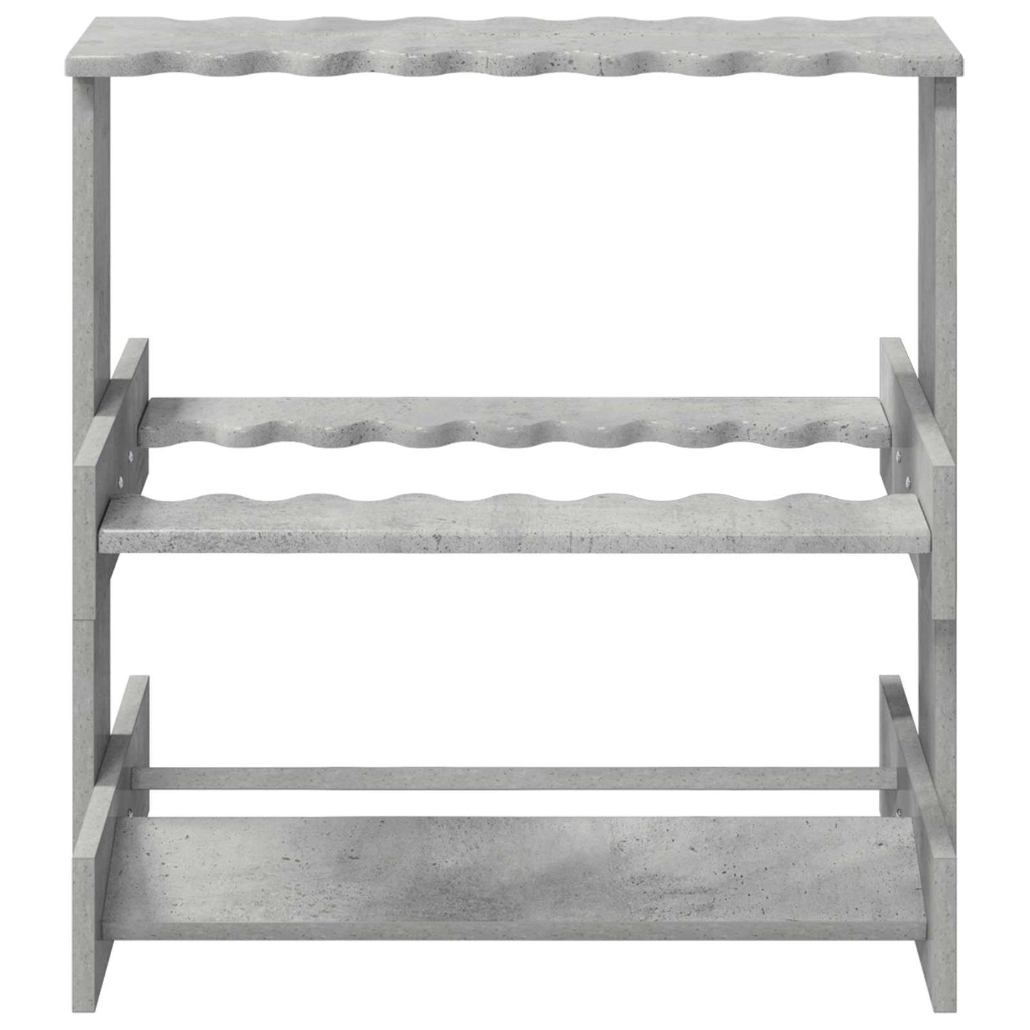 Holder til fiskestang Konstrueret træ 60 x 35 x 60 cm Betongrå