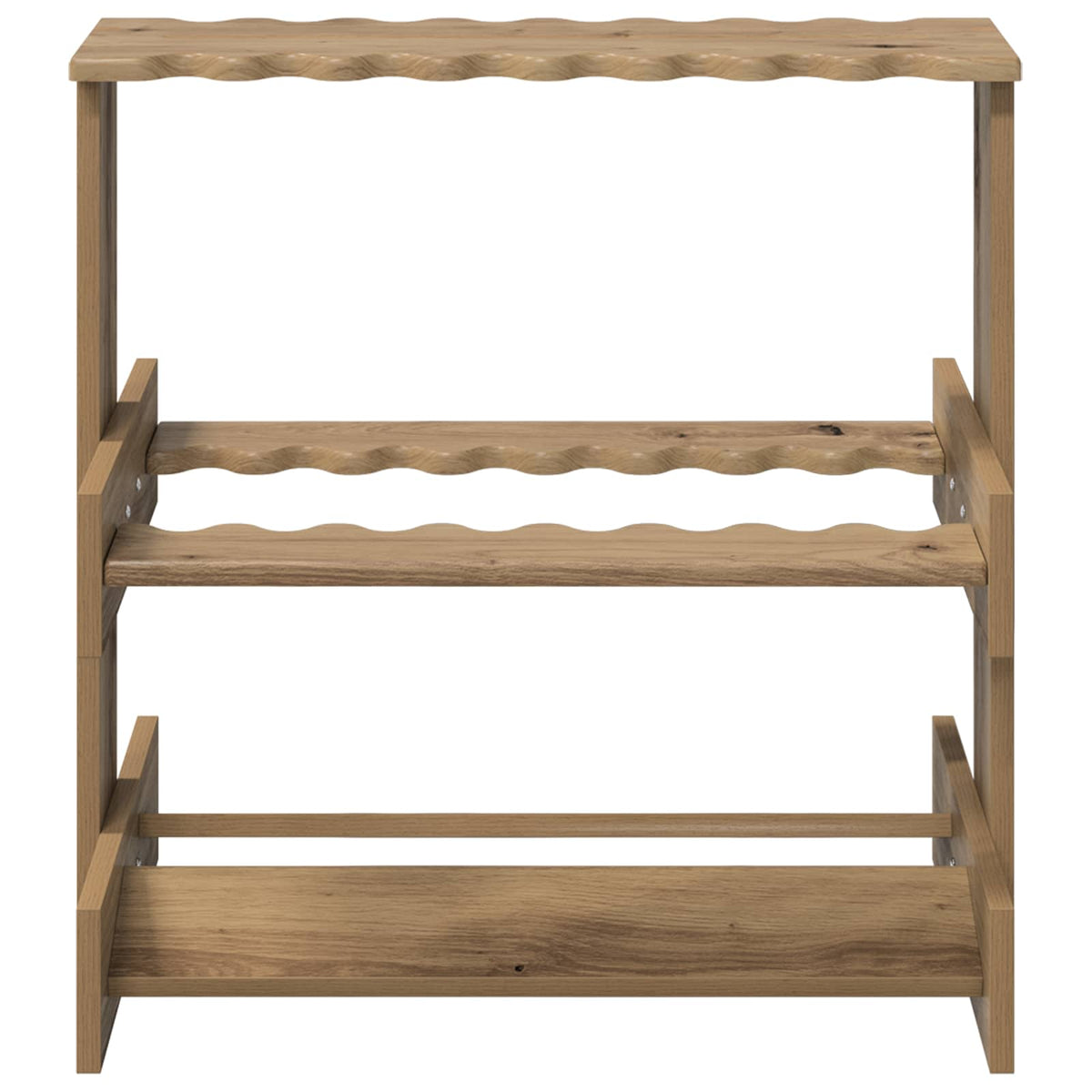 Holder til fiskestang Konstrueret træ 60 x 35 x 60 cm