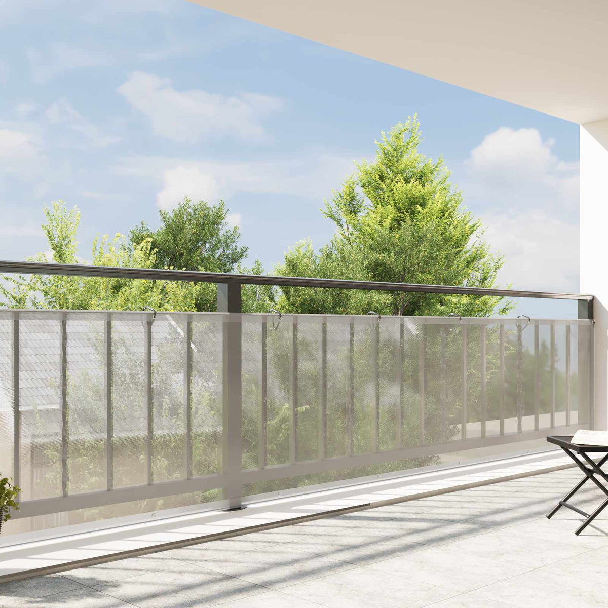 Presenning 140 gsm Transparent 10 x 1,5 m PE
