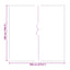 Presenning 140 gsm Transparent 7 x 5 m PE