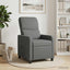 Recliner Mørkegrå Stof