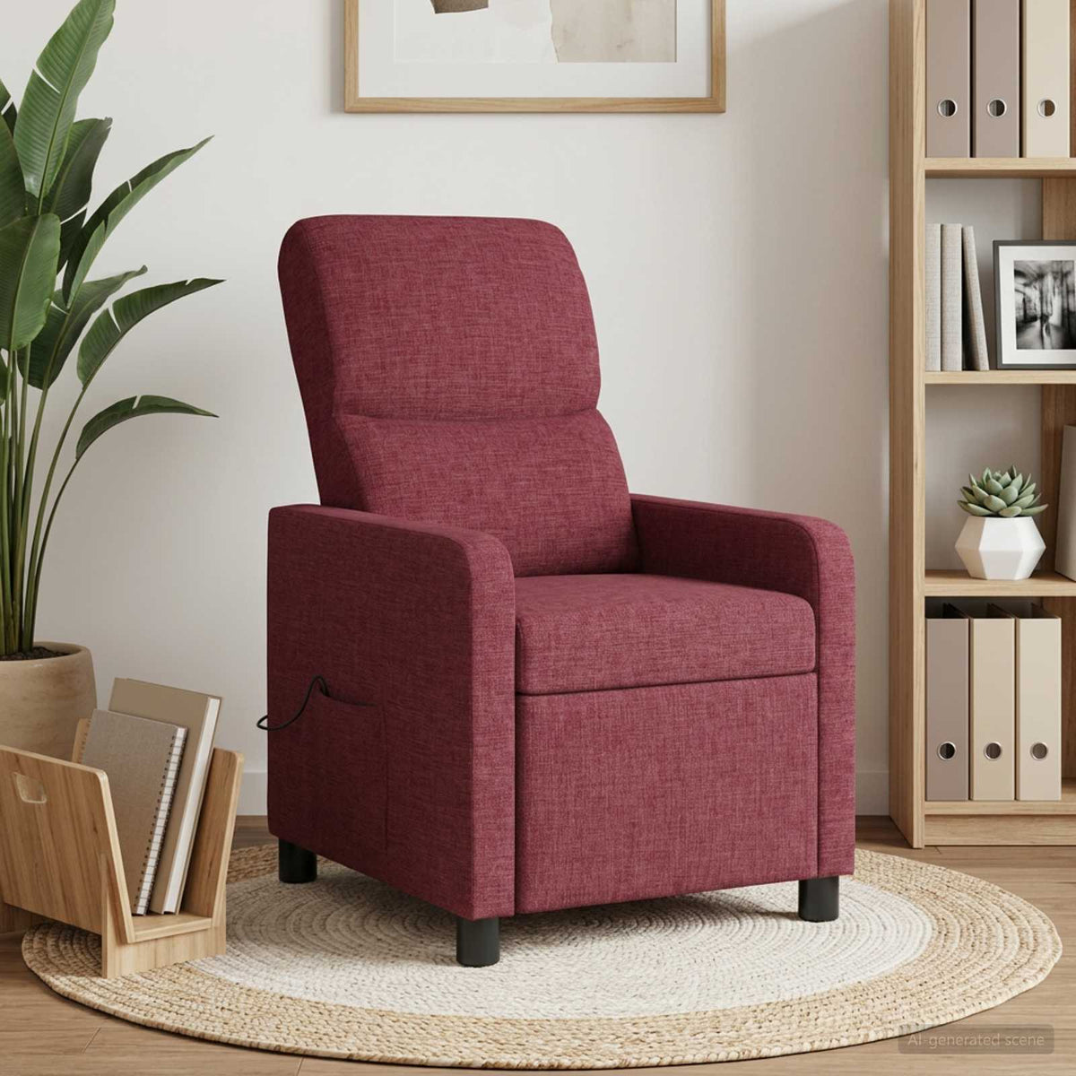 Recliner Vinrød Stof