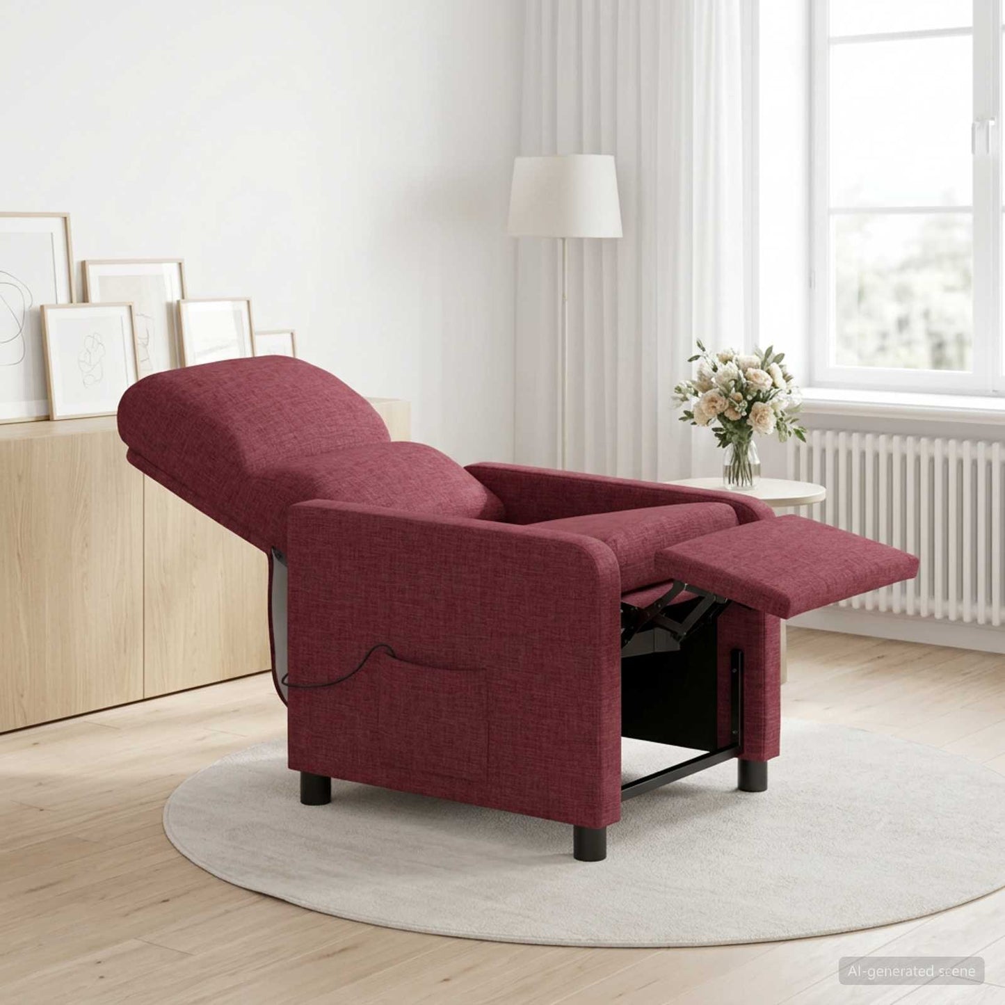Recliner Vinrød Stof