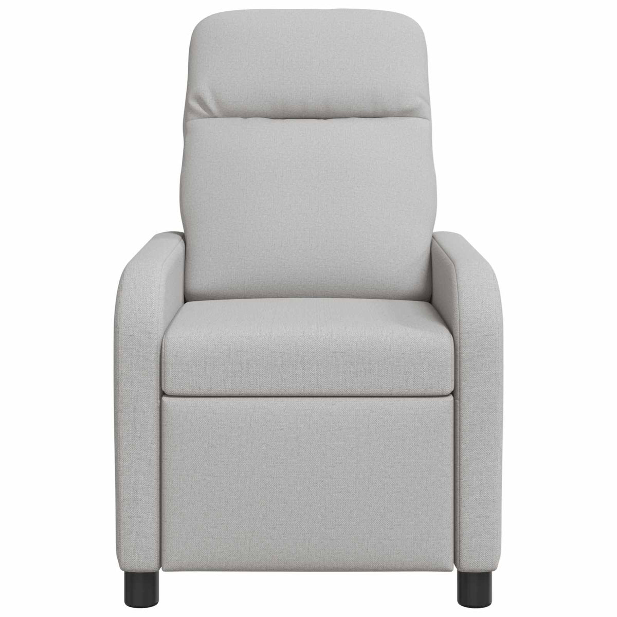 Massage Lænestol Skygrå Stof