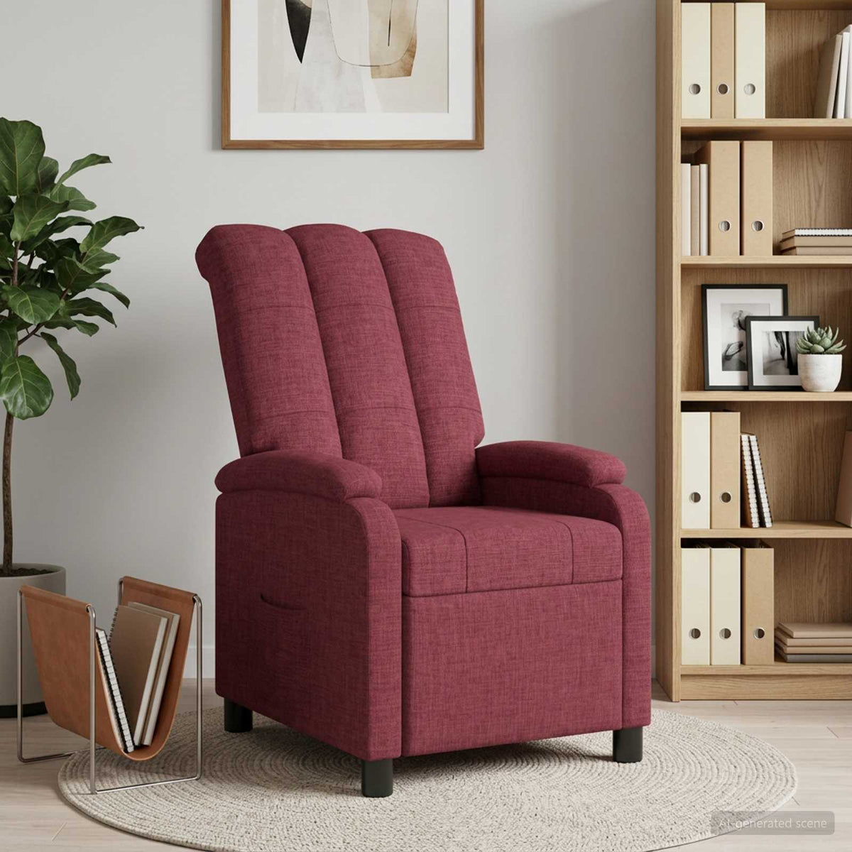 Recliner Vinrød Stof