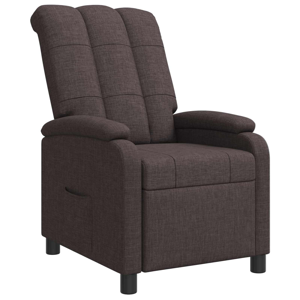 Recliner Mørk Brun Stof