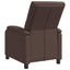 Recliner Brun Kunstlæder