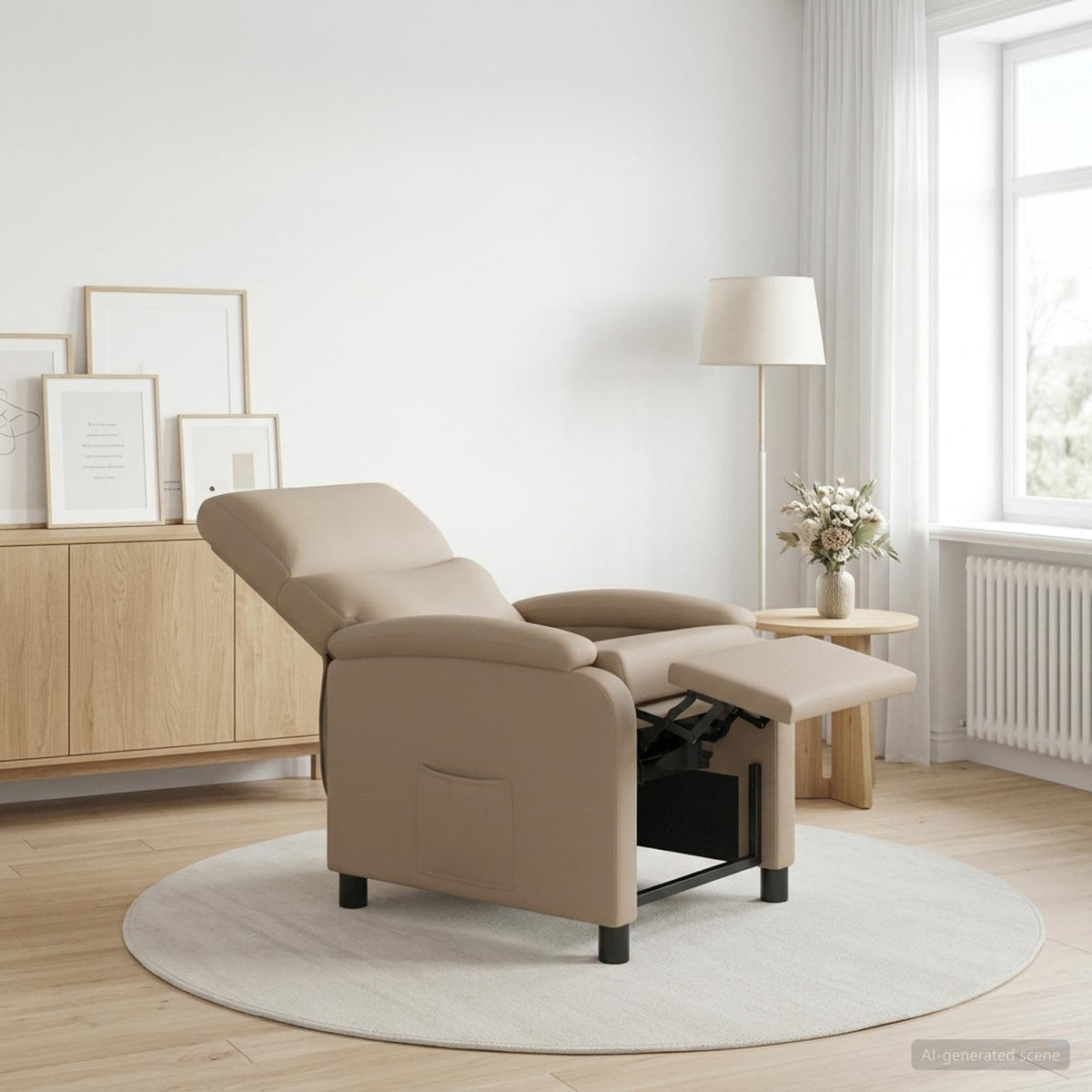 Recliner Cappuccino Kunstlæder
