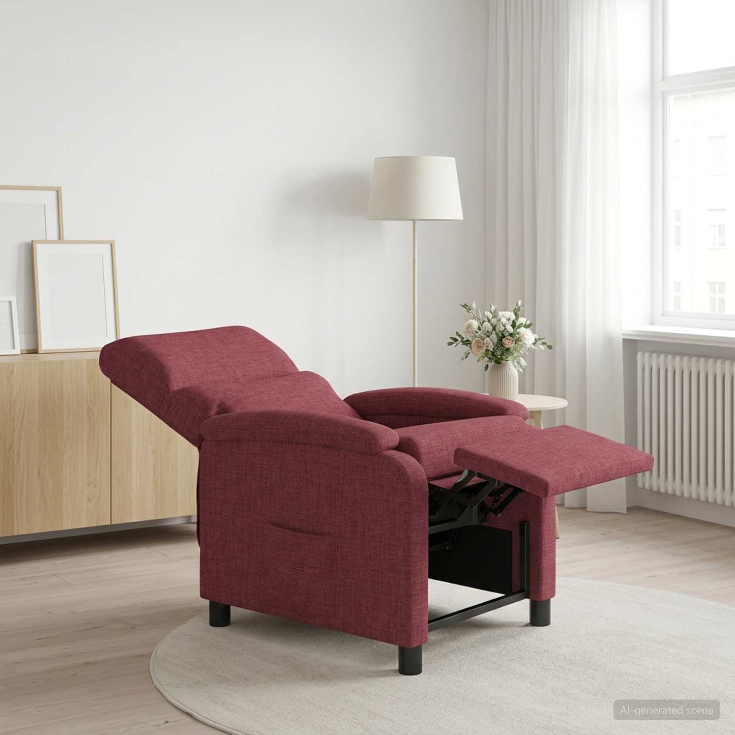 Recliner Vinrød Stof