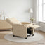 Recliner Cremefarvet Stof