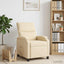 Recliner Cremefarvet Stof