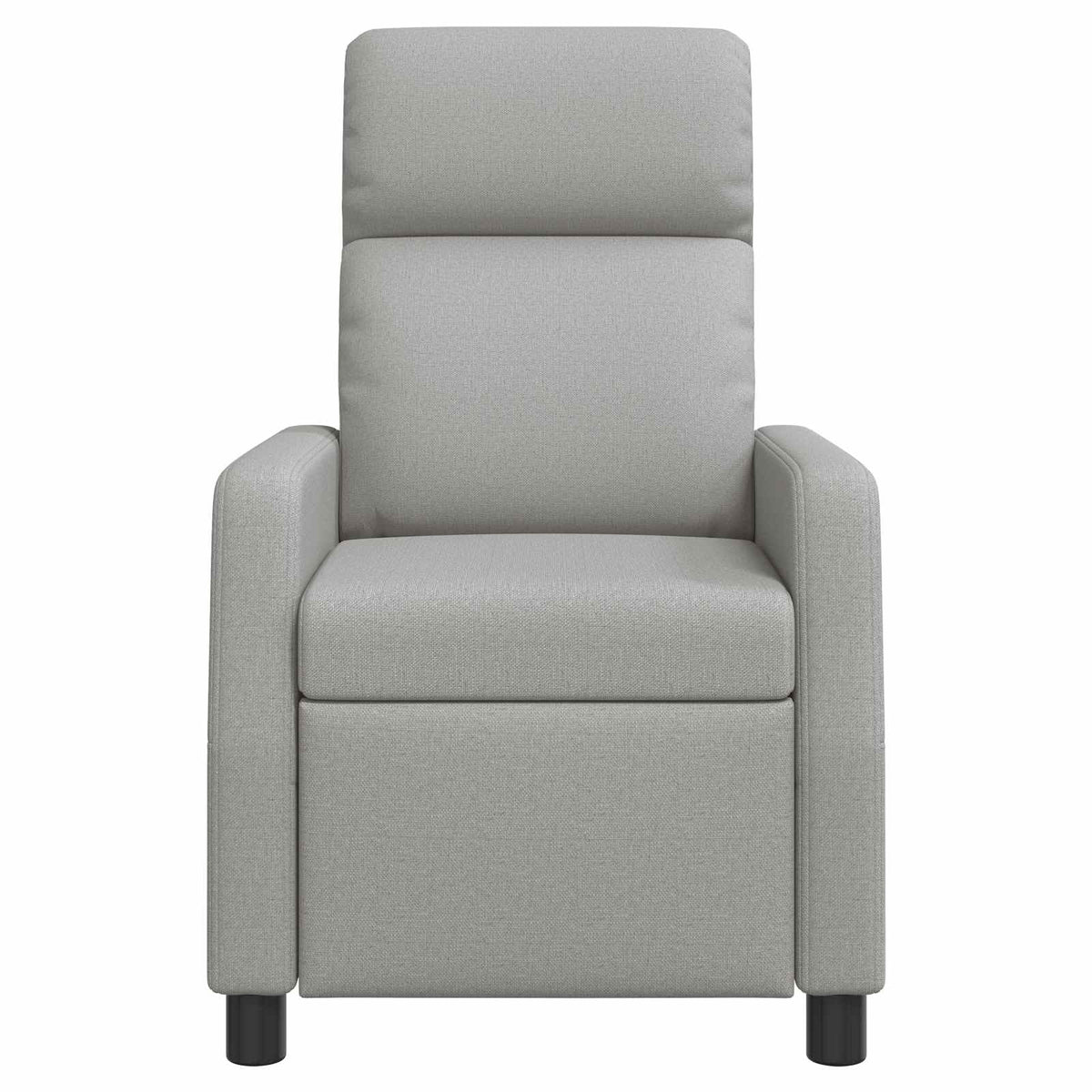 Massage Lænestol Skygrå Stof