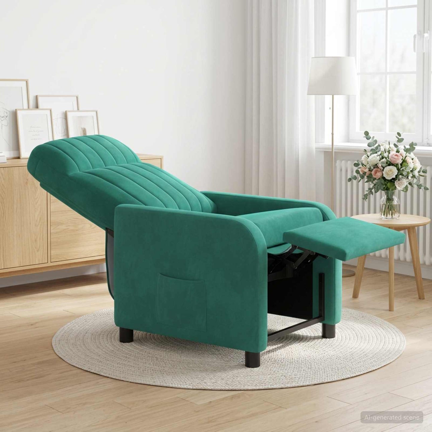 Recliner Turkis Velour (V)