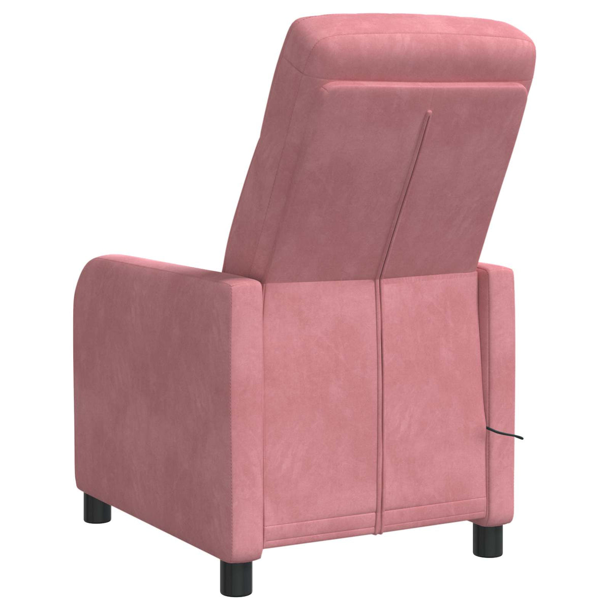 Massage Lænestol Lyserød Velour (V)