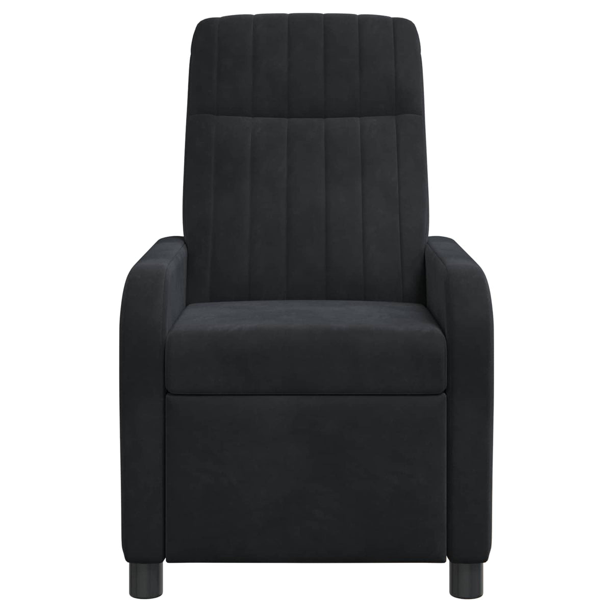 Massage Lænestol Sort Velour (V)