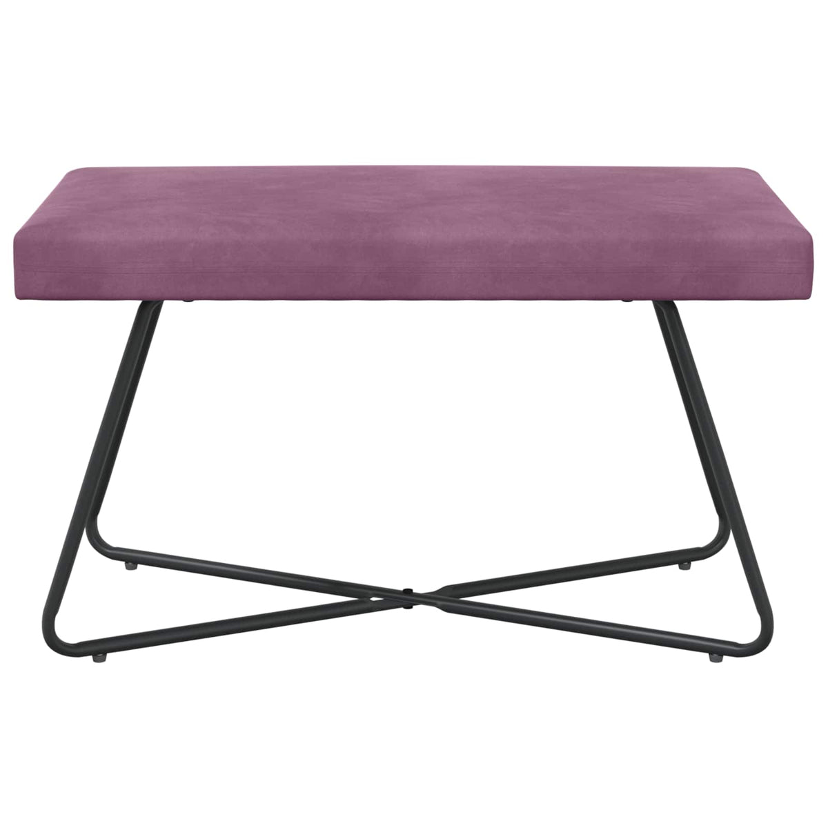 bænk Lilla 80 x 40 x 45 cm Fløjl