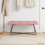 bænk Lyserød 110 x 40 x 45 cm Fløjl