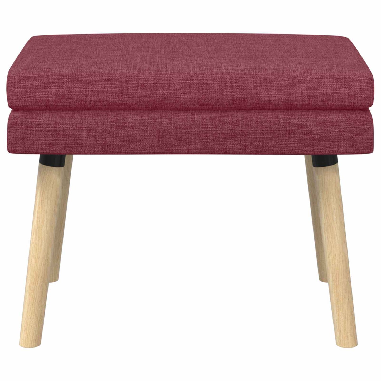 Dobbeltlagret bænk Vinrød 60 x 40 x 46 cm Stof