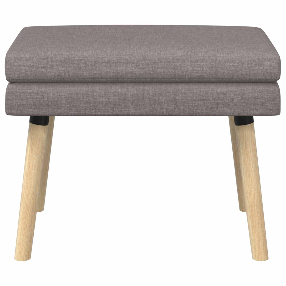 Dobbeltlagret bænk Gråbrun 60 x 40 x 46 cm Stof