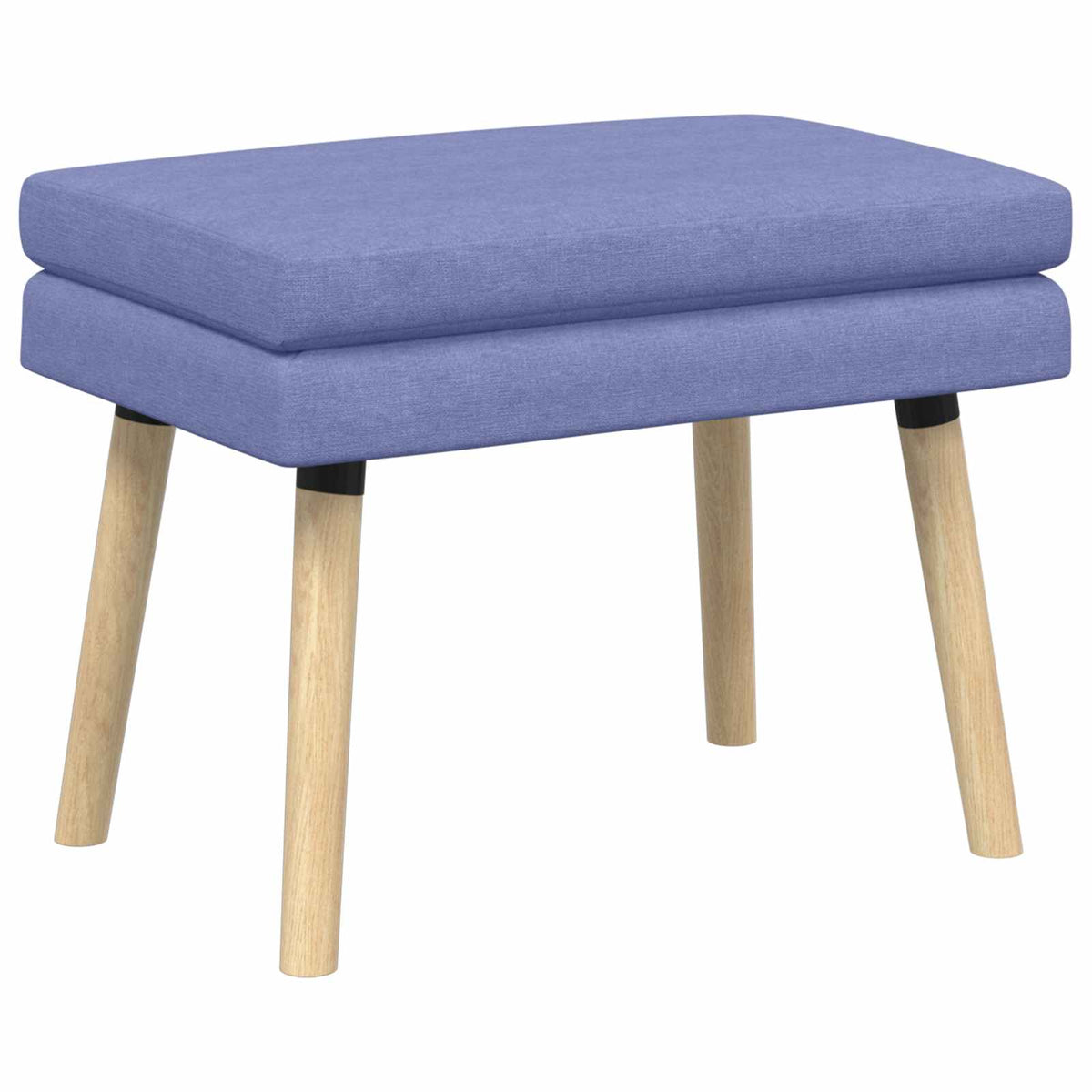 Dobbeltlagret bænk Jeans blå 60 x 40 x 46 cm Stof