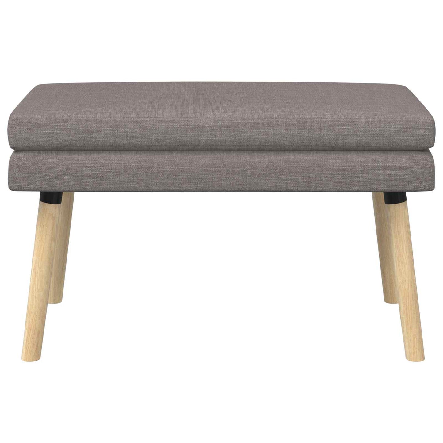 Dobbeltlagret bænk Gråbrun 80 x 40 x 47 cm Stof
