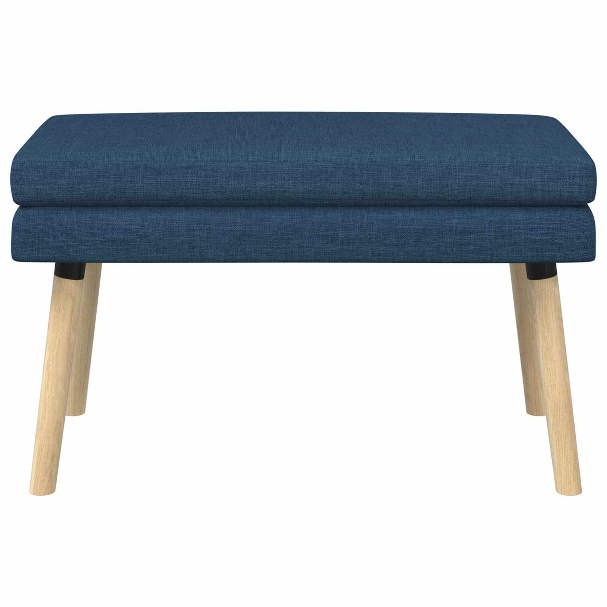 Dobbeltlagret bænk Blå 80 x 40 x 47 cm Stof