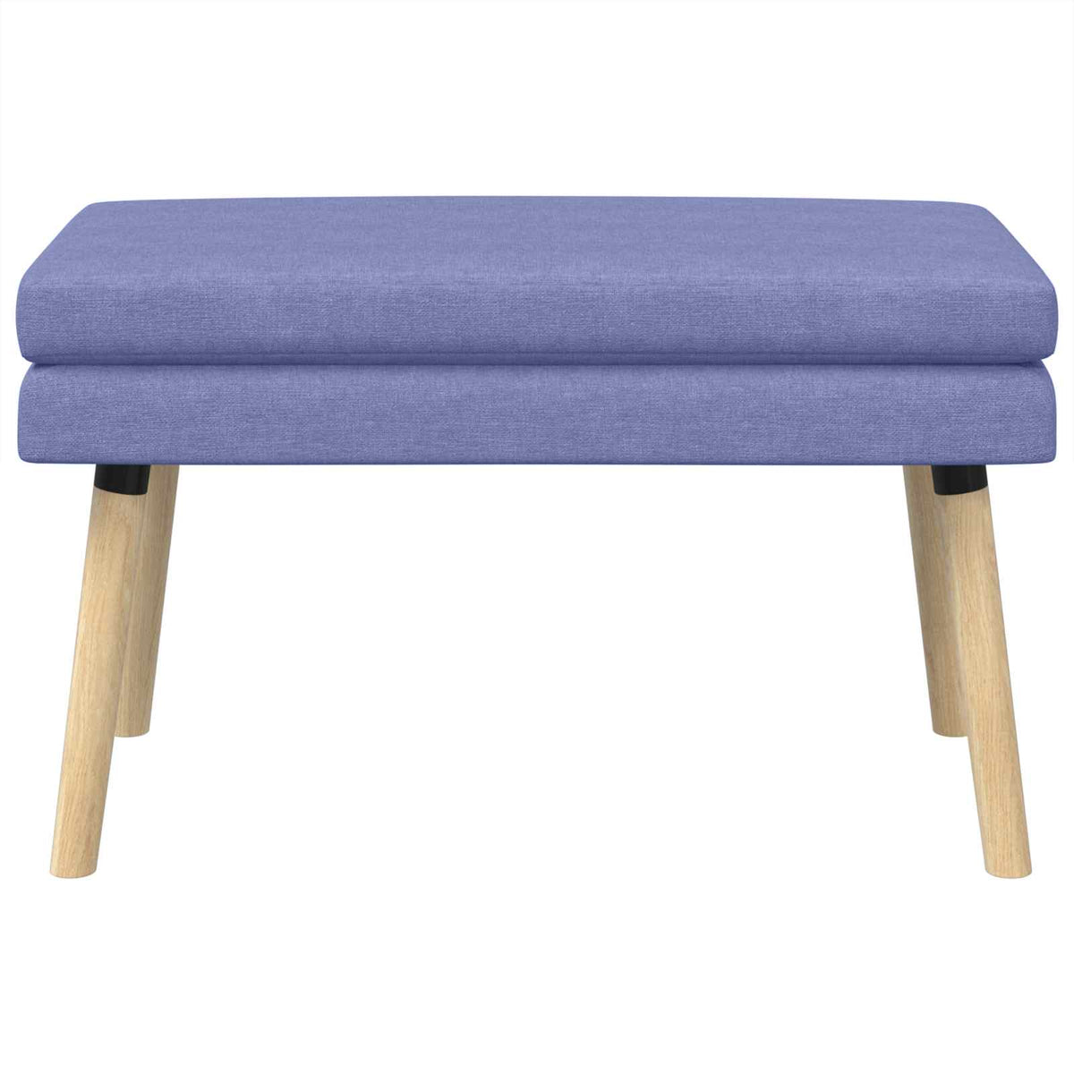 Dobbeltlagret bænk Jeans blå 80 x 40 x 47 cm Stof
