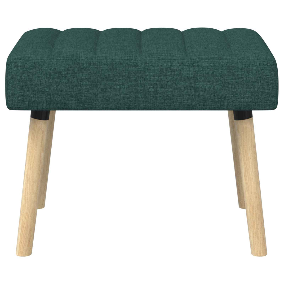 Kanalpuddet Bænk Mørkegrøn 60 x 40 x 45 cm Stof